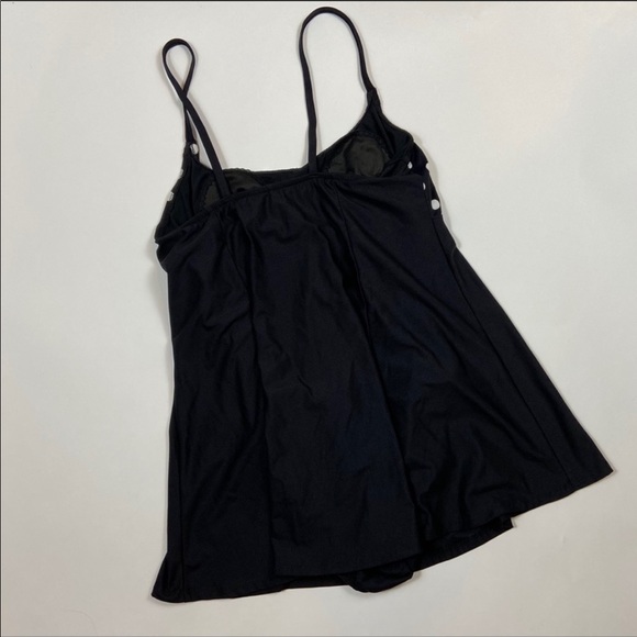 Sirena Polka Dot Skirted One Piece Bathing Suit 14 - Picture 3 of 7